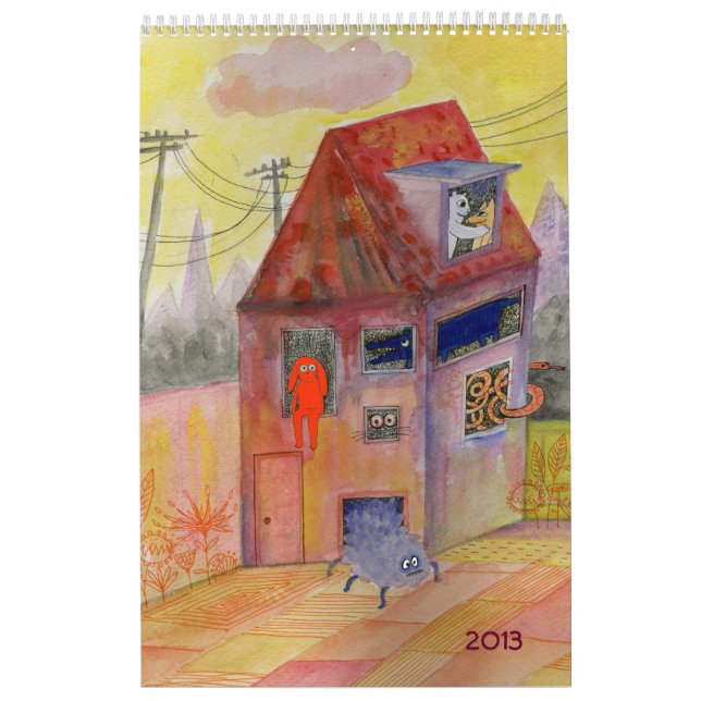 monde lunatique - calendrier (Protection)