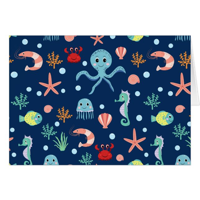 Monde marin (Devant horizontal)