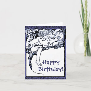 Monde secret, carte d'anniversaire