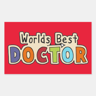 Mondes Beast Doctor mot art sticker