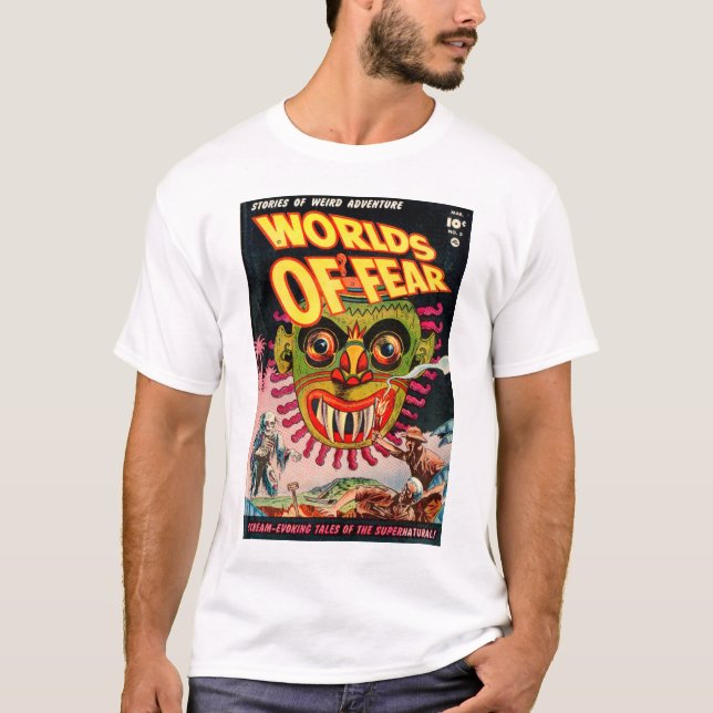 Mondes de T-shirt de la crainte #3 (Devant)