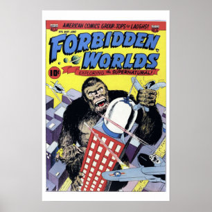 Mondes interdits Poster de couverture de bande des