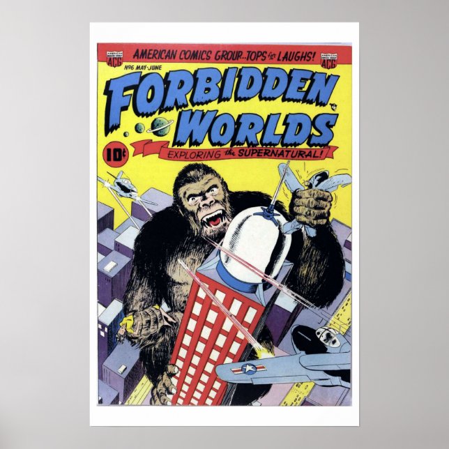 Mondes interdits Poster de couverture de bande des (Devant)