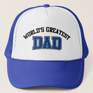 Mondes plus grand papa Casquette bleu