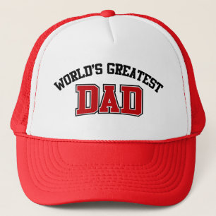 Mondes plus grand papa Casquette rouge