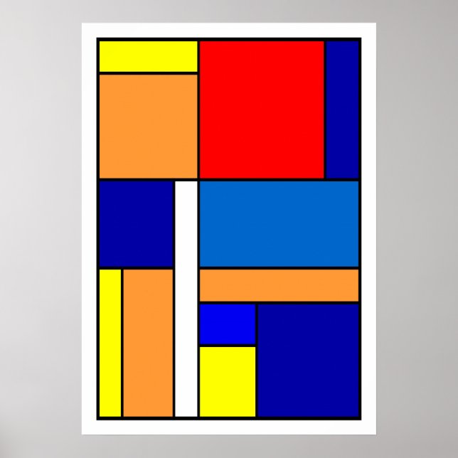 Mondrian #10 poster (Front)