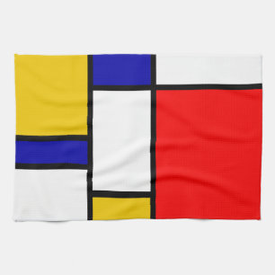 Mondrian 2 kitchen towel