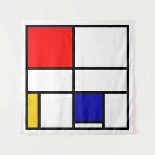 Mondrian 3 tapestry