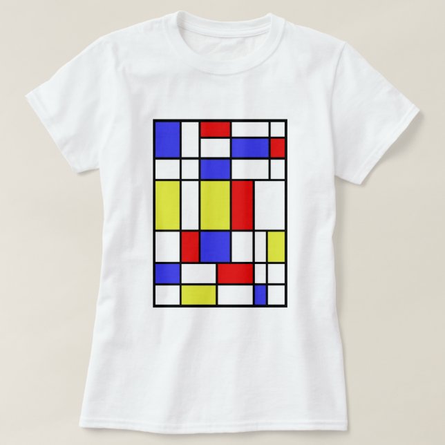 Mondrian #59 T-Shirt (Design Front)