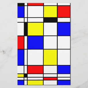 Mondrian art style