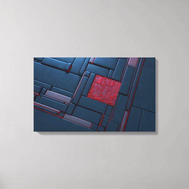 Mondrian Canvas Print (Front)