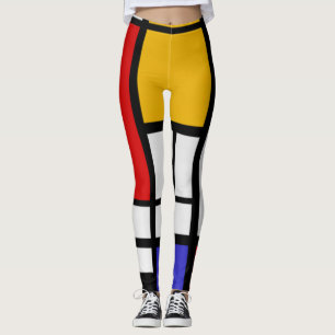Mondrian Colour Block Leggings