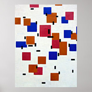 Mondrian - Composition in Colour A Poster