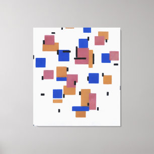 MONDRIAN - COMPOSITION IN COLOUR B - 1917 - CANVAS PRINT
