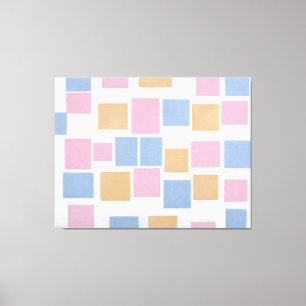 MONDRIAN - COMPOSITION WITH COLOR PLANES 3 - 1917  CANVAS PRINT
