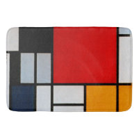 Mondrian - Composition with large red plane