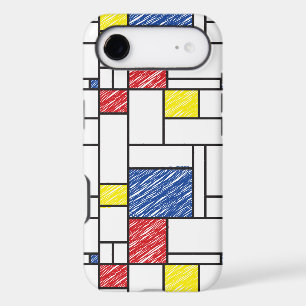 Mondrian Gribouillages Minimaliste Art Moderne De 