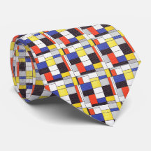 Mondrian Grid – Abstract Art Blocks
