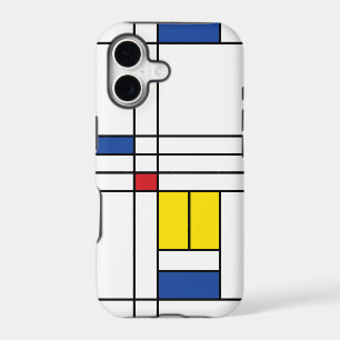 Mondrian II Minimum De Stijl Modern Art Design