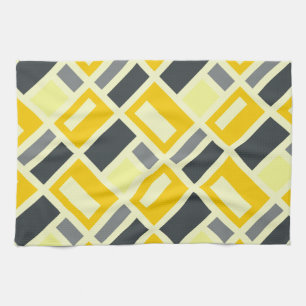 MONDRIAN-INSPIRED KITCHEN TOWEL