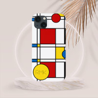 Mondrian Inspired Neo-Plasticism Abstract