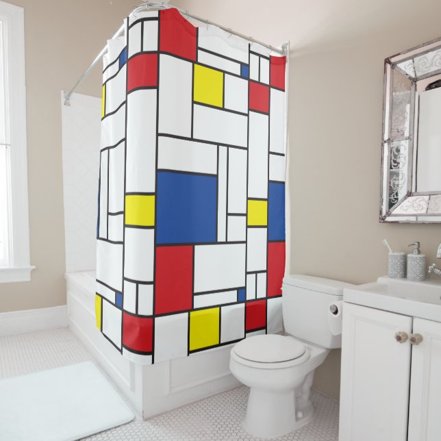 Mondrian Minimalist Geometric De Stijl Modern Art (In Situ)