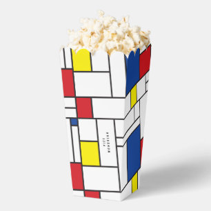 Mondrian Minimalist Geometric De Stijl Modern Art Favor Box