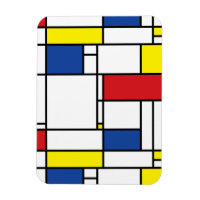 Mondrian Minimalist Geometric De Stijl Modern Art