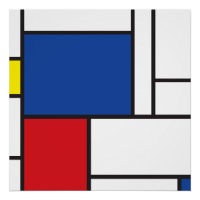 Mondrian Minimalist Geometric De Stijl Modern Art