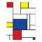 Mondrian Minimalist Geometric De Stijl Modern Art