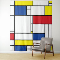 Mondrian Minimalist Geometric De Stijl Modern Art