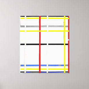 MONDRIAN - NEW YORK CITY 2 - 1941 De Stijl - Canvas Print