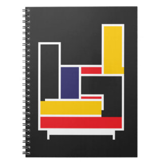 Mondrian Rock Hand Notebook
