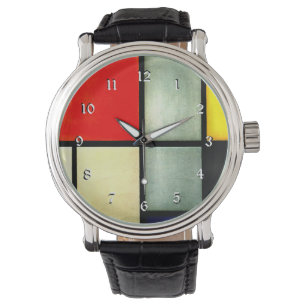 Mondrian - Tableau 3, famous abstract painting Watch