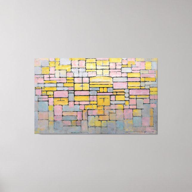 MONDRIAN - TABLEAU No. 2 COMPOSITION No. V - 1914  Canvas Print (Front)