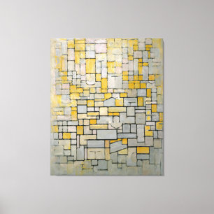 MONDRIAN - TABLEAU No. I COMP. I Comp. 7 - 1914 -  Canvas Print