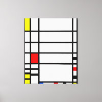 MONDRIAN - TRAFALGAR SQUARE - 1939-1943 - De Stijl