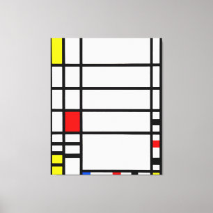 MONDRIAN - TRAFALGAR SQUARE - 1939-1943 - De Stijl Canvas Print