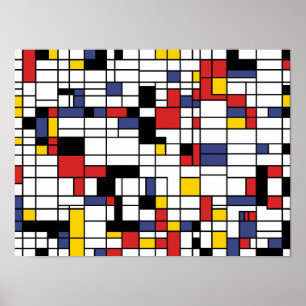 Mondrianesque poster