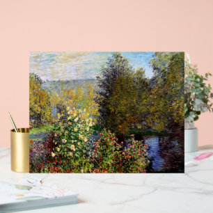 Monet - A Corner of the Garden at Montgeron Acrylic Sign