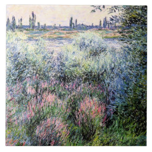 Monet - A Spot on the Banks of the Seine Tile
