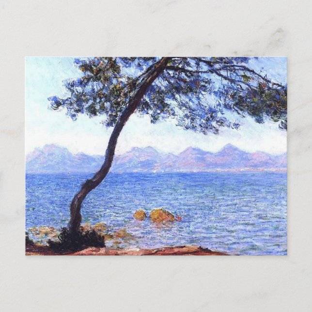 Monet Antibes Postcard (Front)