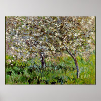 Monet - Apple Trees in Bloom