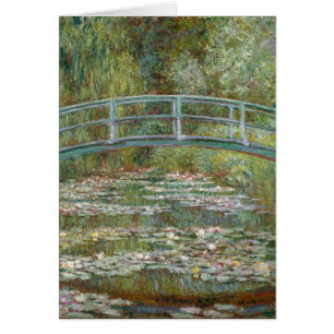 Monet Art Bridge over a Pond of Water Lilies