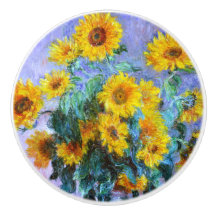 Monet Bouquet of Sunflowers Fine Art