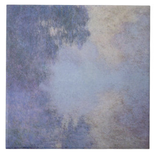 Monet - Branch of the Seine near Giverny Tile