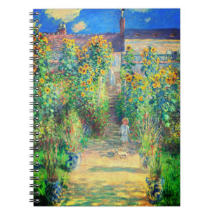 Monet Flower Garden Notebook
