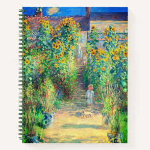 Monet Flower Garden Notebook