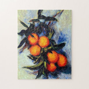 Monet France Branch of Orange Bearing Fruit Comple Jigsaw Puzzle