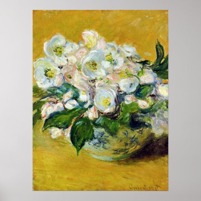 Monet France Impressionist People Christmas The Ro Poster (Front)